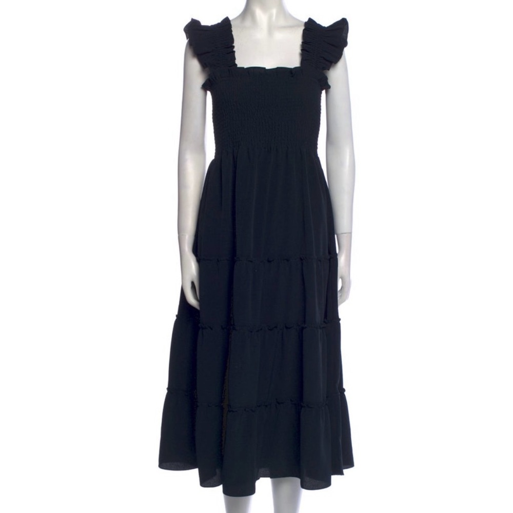 HILL HOUSE NAVY CREPE NAP XS EUC!!!